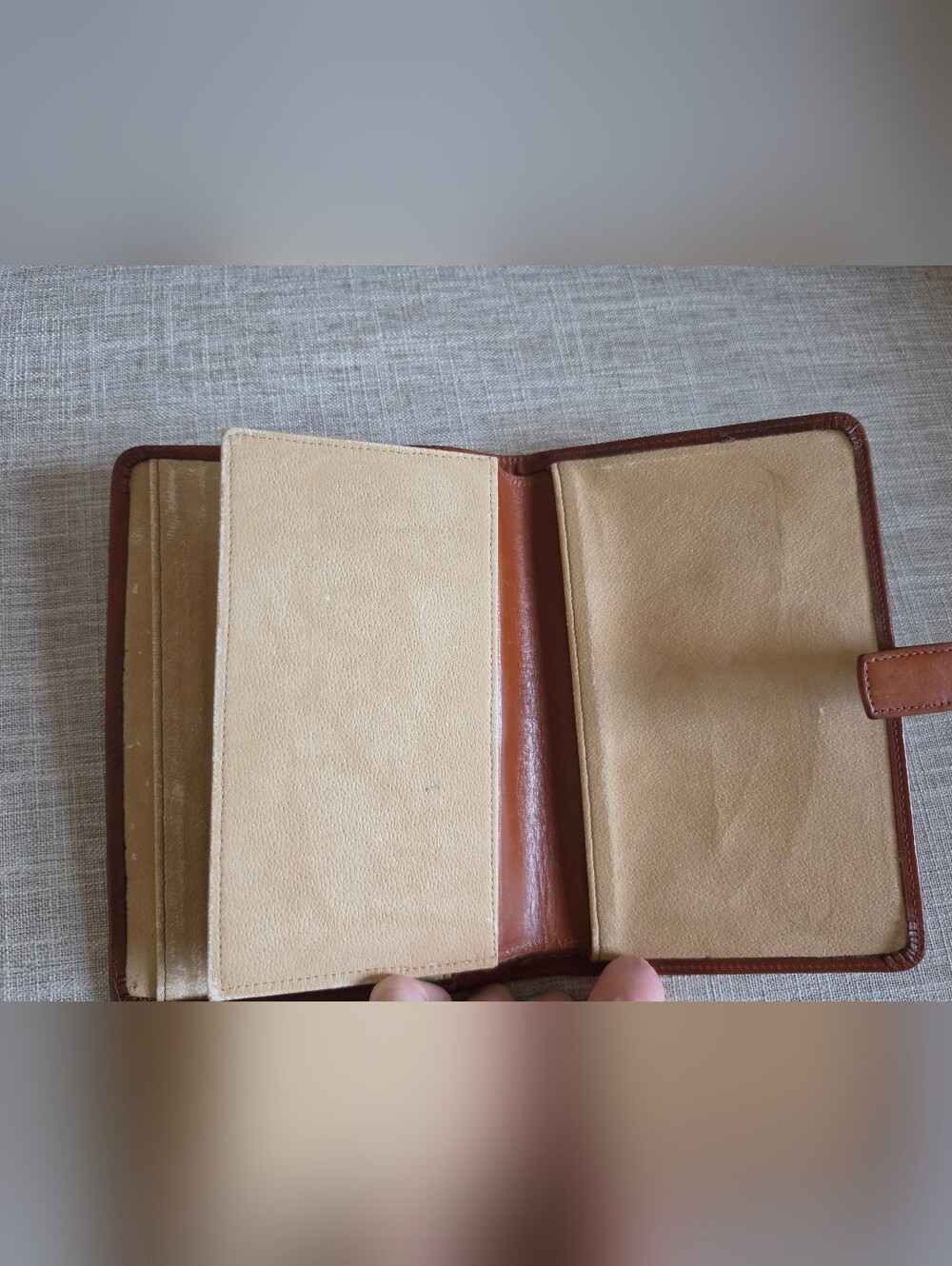 Dooney & Bourke Vintage Agenda Planner Organizer, AWL, Dark Green 7.5 x 5. - Picture 12 of 12